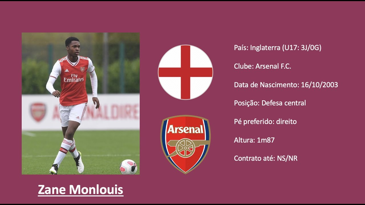 Zane Monlouis (Arsenal FC) 19/20 highlights YouTube