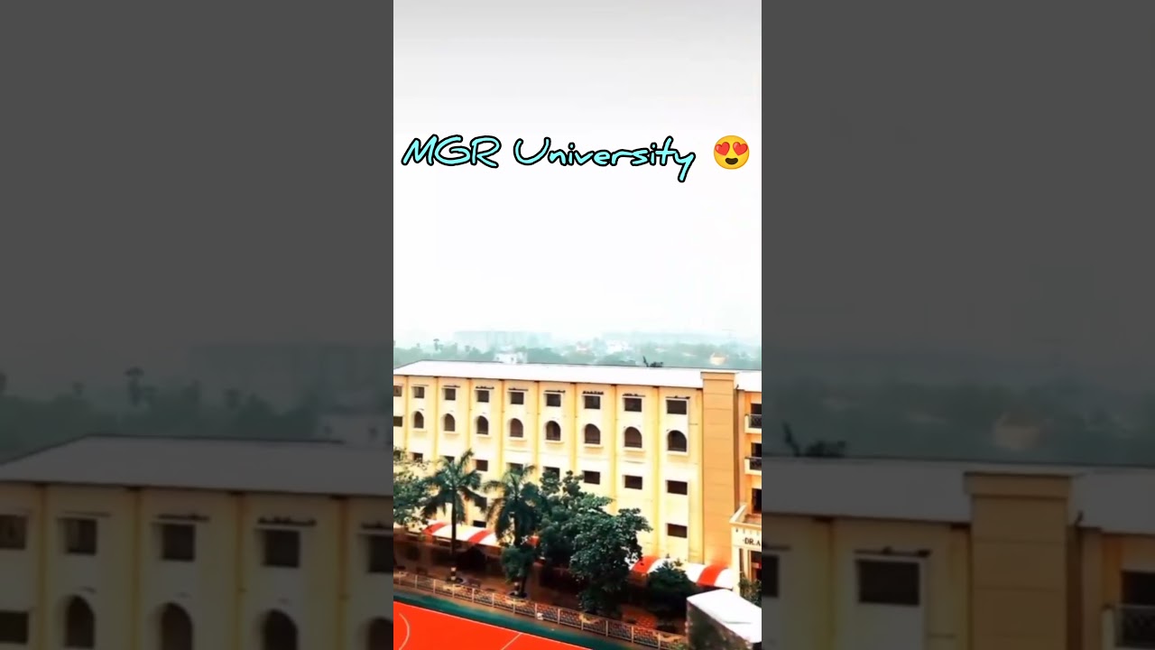 MGR University 😍#shorts#minivlog#tamil#tamilshorts#university#chennai colleges#trending#viral