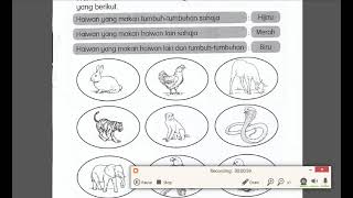 PENGELASAN HAIWAN : BUKU AKTIVITI SAINS TAHUN 3 (Muka Surat 37) PENGELASAN HAIWAN : BUKU AKTIVITI SAINS TAHUN 3 (Muka Surat 37)