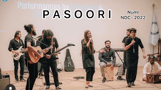 Pasoori Performance By Simran Naveed Talha Khan Awais Ali Rajpoot Numl Culture Week 2022
