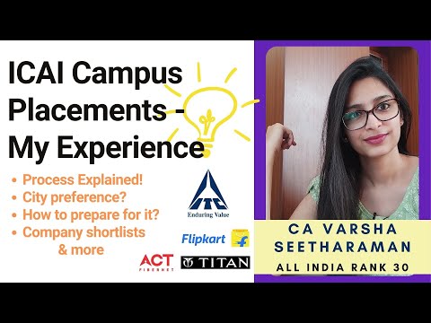 ICAI Campus Placements | My Experience | Process, Prep Advice, Common Questions Explained!