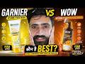 ₹150 vs ₹350 Facewash😱 | Garnier vs WOW Vitamin C Face Wash ⚔️ | कौन बेहतर है?🧐 Honest Review💥