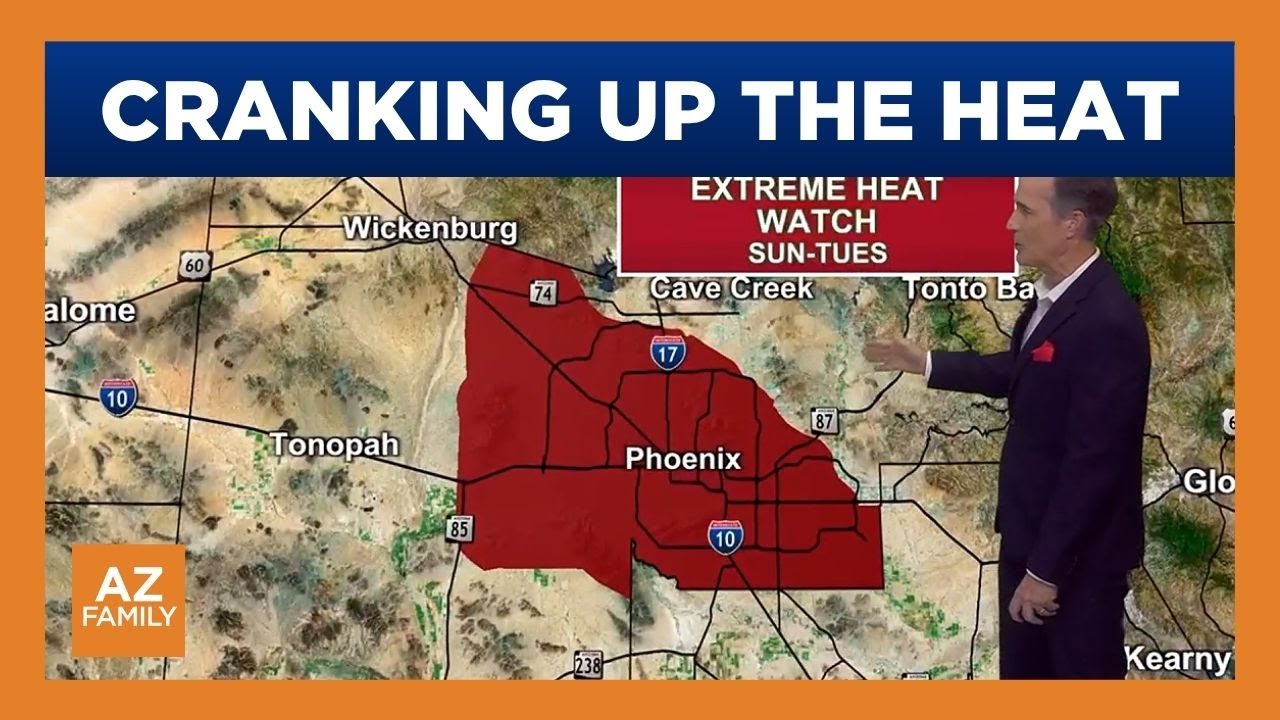 First Alert Weather Days expanding for Phoenix area due to heat - YouTube