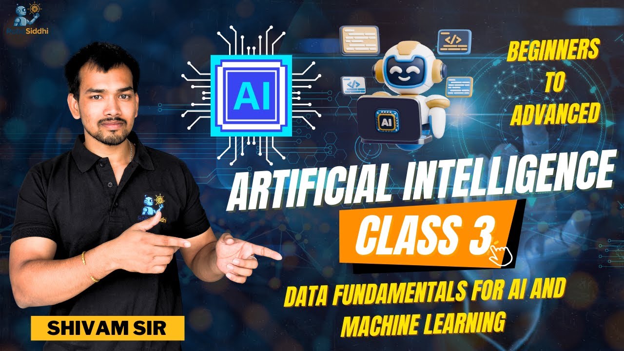 Data Fundamentals for AI and Machine Learning | AI ML Course Class  | Robosiddhi