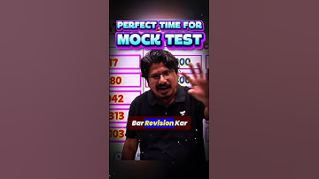 Syllabus Done? Now the Real Game Begins – Revision + Mock Tests = Rank!