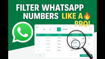 Premium WhatsApp Filter - Smart WA Number Filtering & Profile Detection Tool 2025