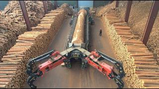 Firewood Factories That Never Sleep: 80 Tons of Splitting Power. Forestry machines &amp; wood processing