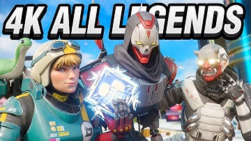 4,000 Damage With EVERY Legend on Apex Legends (Relaxing Gameplay)