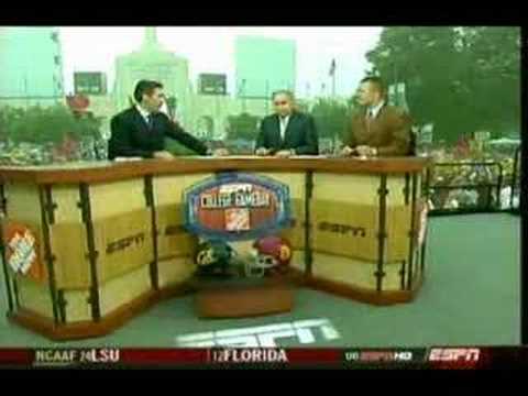 Lee Corso drops an "F" Bomb on Gameday