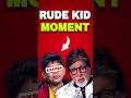 Hilarious Overconfident Kid Trolling Amitabh Bachchan on KBC! 😂