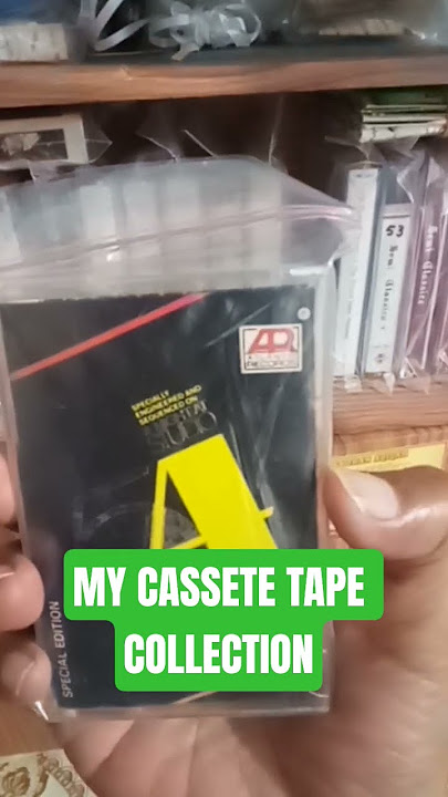 this is my cassette tape collection ini adalah koleksi kaset pita ku