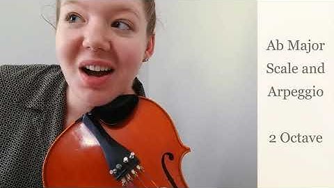 Viola | Ab Major Scale and Arpeggio - 2 Octave