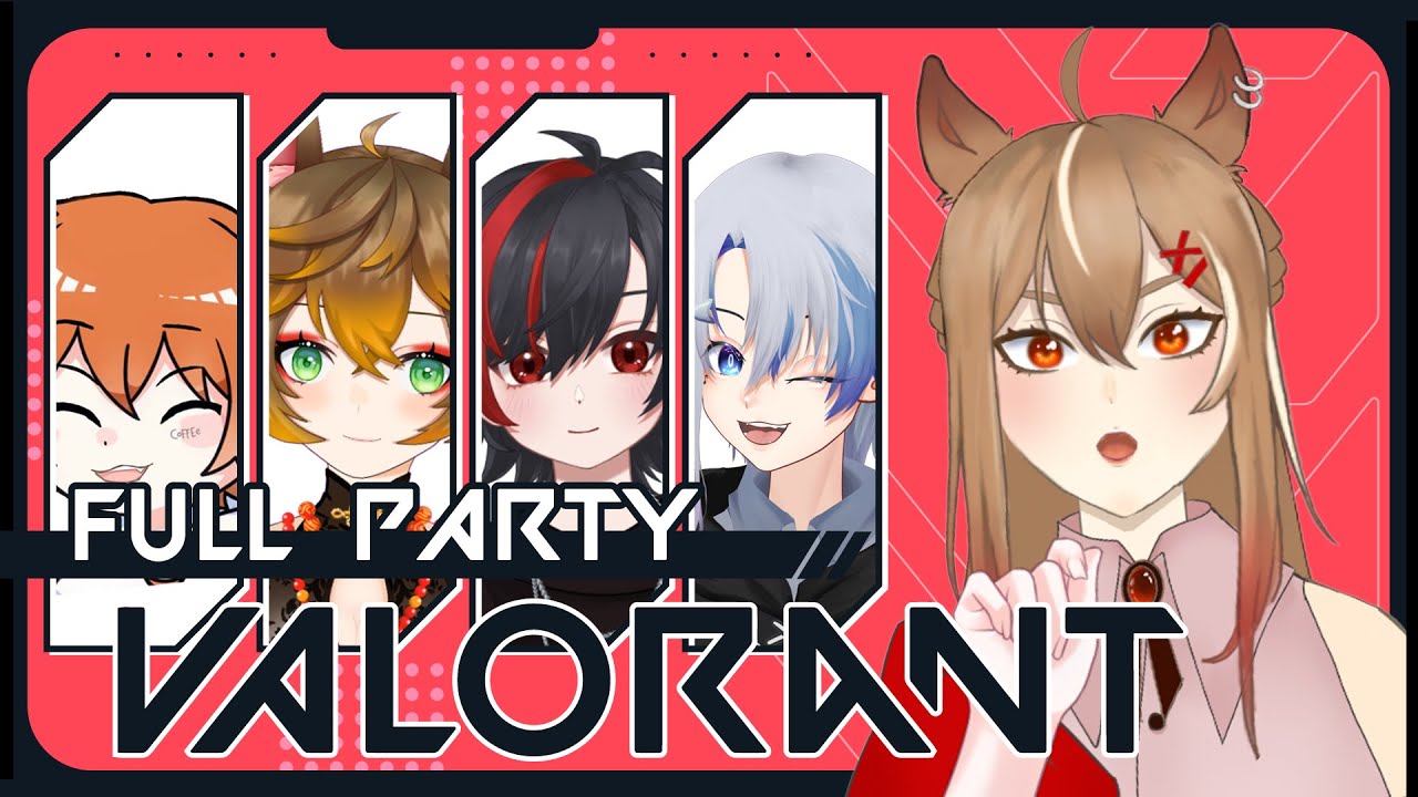 【Valorant】啊咧 不是突發瓦了【赤羽 紅/ Akabane Aka】w/eValorr, Coffee, Jelly, Iwa | MYViki