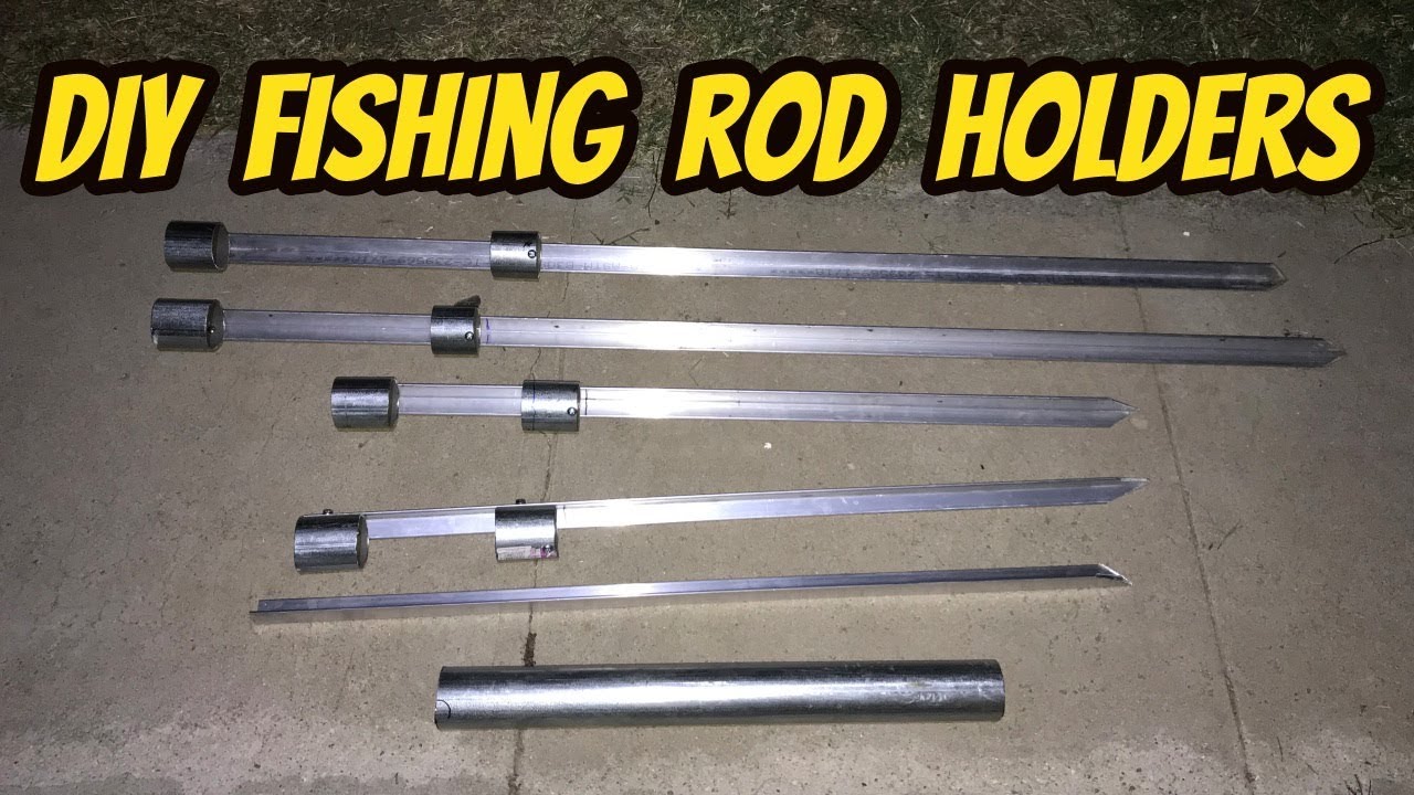 Making Fishing Rod Holders 