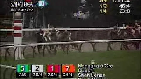 Medaglia D'Oro - 2002 Travers Stakes