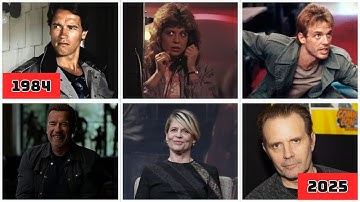 The Terminator (1984) | Cast Then and Now #TheTerminator #ThenAndNow #ArnoldSchwarzenegger