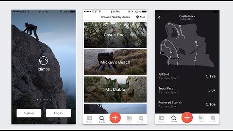 CodePath Summer 2015 Demo Day: Climbs (iOS for Designers)
