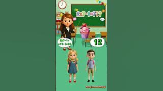 Solve it right and get a strawberry cup! 🍓💖🎉🎉🎉 #MathChalleng, #learnanewwordtoday,#learning ,