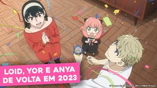 Filme e 2ª temporada do anime Spy x Family chegam em 2023