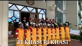 Video thumbnail of "RI KHASI RI KHASI II JINGRWAI IEID RI II KHASI ANTHEM"