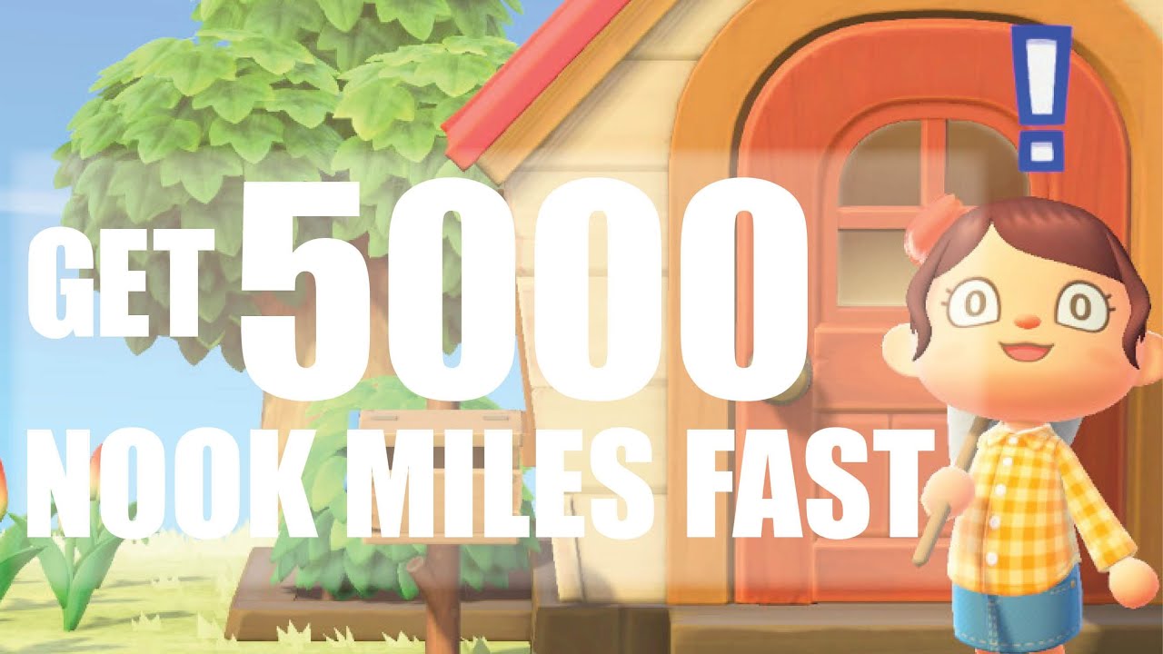 ACNH EASIEST Way to Get 5000 Nook Miles FAST YouTube