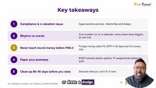 07 Compliance for Startups   Key TakeAways