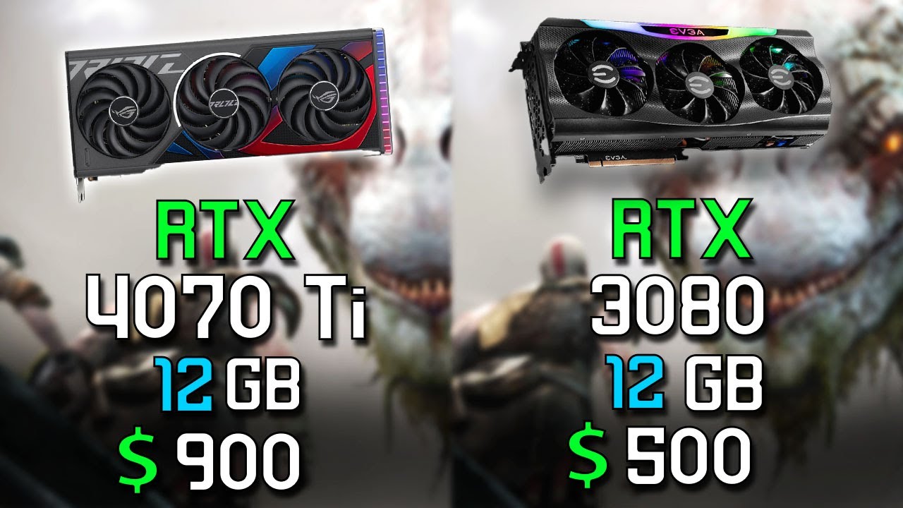 NVIDIA RTX 4070 Ti vs RTX 3080 | Test in 10 Games 4K Ultra - YouTube