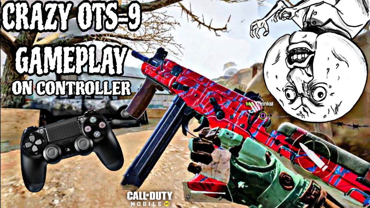 CRAZY "OTS-9" GAMEPLAY ON CONTROLLER(CODM)