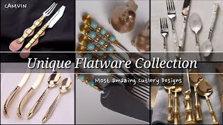 Unique Flatware Collection || Amazing Cutlery Designs || Cutlery Collection || Spoons & Forks CAMVIN