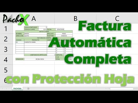 Vídeo: Com es fa una factura en un full de càlcul?