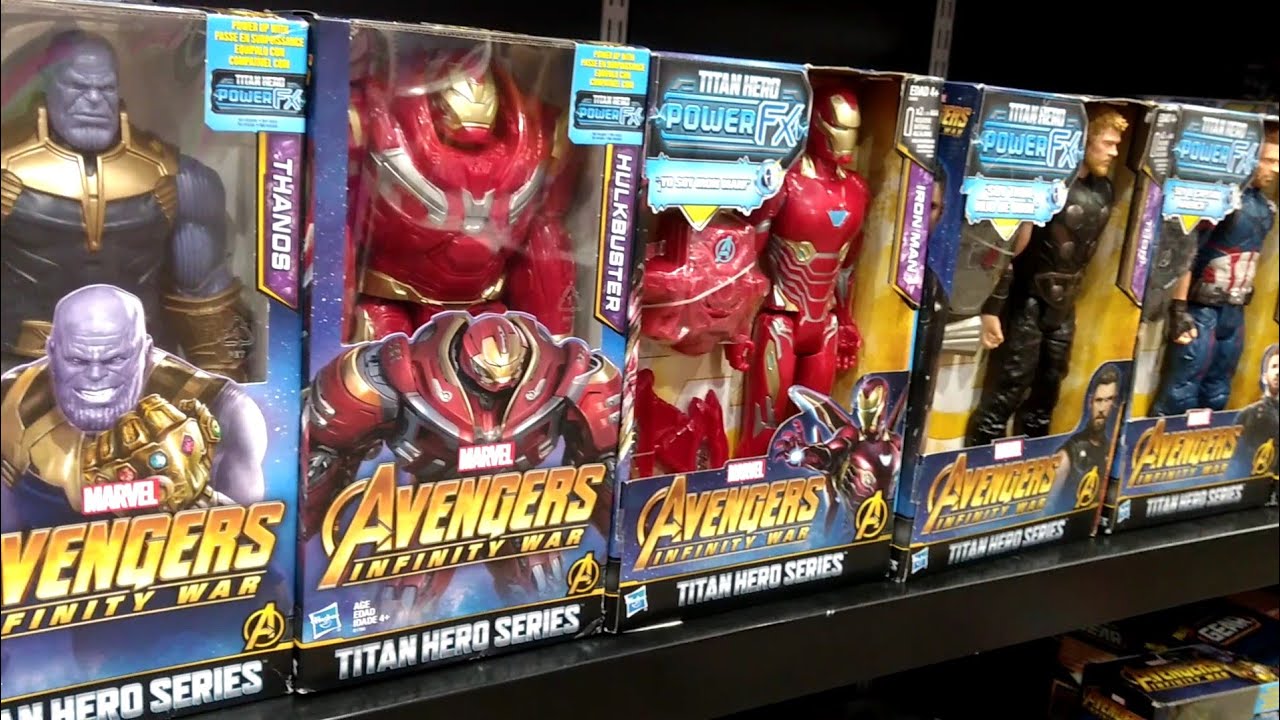 Juguetes MARVEL Avengers Infinity 🔘 Titan Hero Series by Hasbro Parte 1 - YouTube