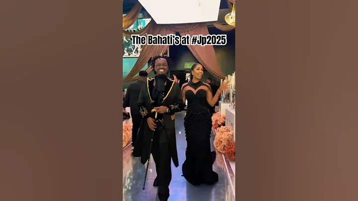 Bahati and Diana at Juma Jux wedding #Jp2025 #kenyasafariwedding #jumajux