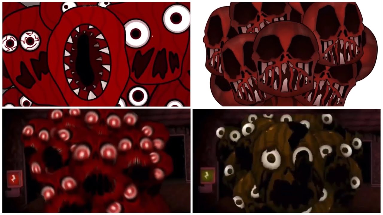 Some fanmade Eyesaur jumpscares