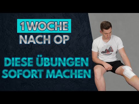 Video: Brauchen Sie nach einer Meniskusoperation Krücken?