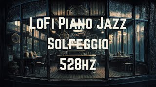 Best LoFi Piano Jazz (Rainy Day) | Solfeggio 528hz | May 2024