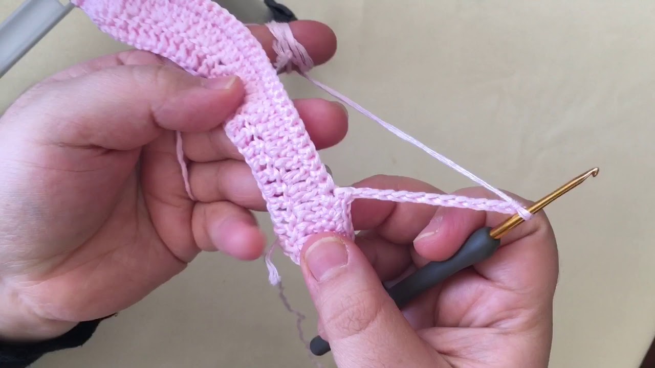Amigurumi bebek elbisesi (part1) YouTube