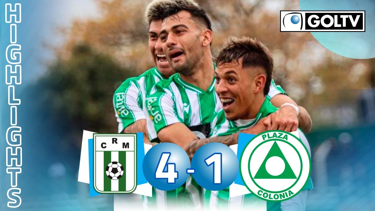 Racing Montevideo 4 - 1 Plaza Colonia, GOLES