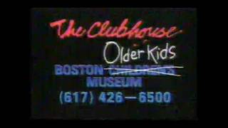The Clubhouse - Boston Childrens Museum (1987) TV Commercial