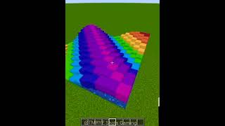 concrete wave 🌊 in Minecraft || #shots #minecraft @TMRYE_Shots_Gaming