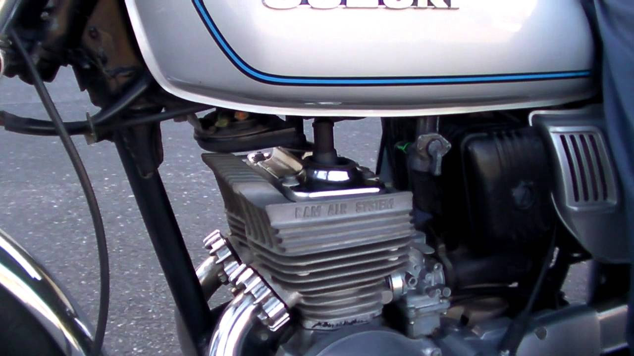 SUZUKI GT125 RAM AIR SYSTEM 1508190056 k - YouTube