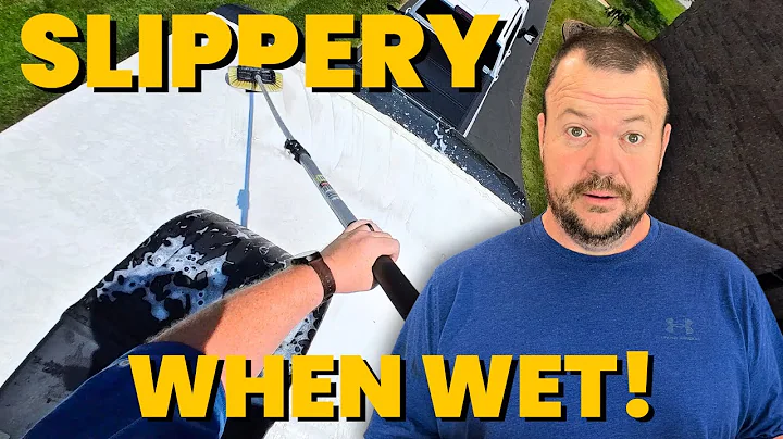 Washing the RV ROOF- The Dirty & Dangerous Job Nobody Wants to Do!