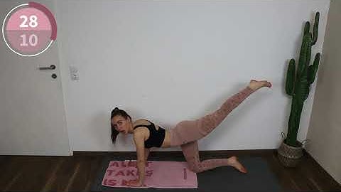 Bauch Beine Po Workout ohne Springen | Schlanke Beine, Runder Po & Flacher Bauch!