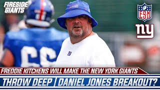 Freddie Kitchens Will Make the New York Giants Throw Deep | Daniel Jones Breakout
