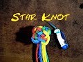 Star Knot Crowned How to Tie a Star Knot Using Four Coloured Cord