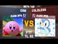 TETR IO OSW Rank 75 Vs Coldless Rank 26 TETR IO High Level Replays