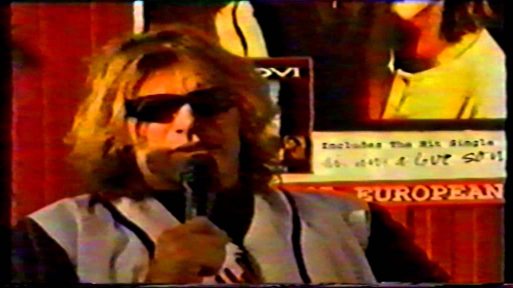 Bon Jovi: Interview July 10th, 1995 in Turku, Finland (Jon Bon Jovi, Tico Torres)