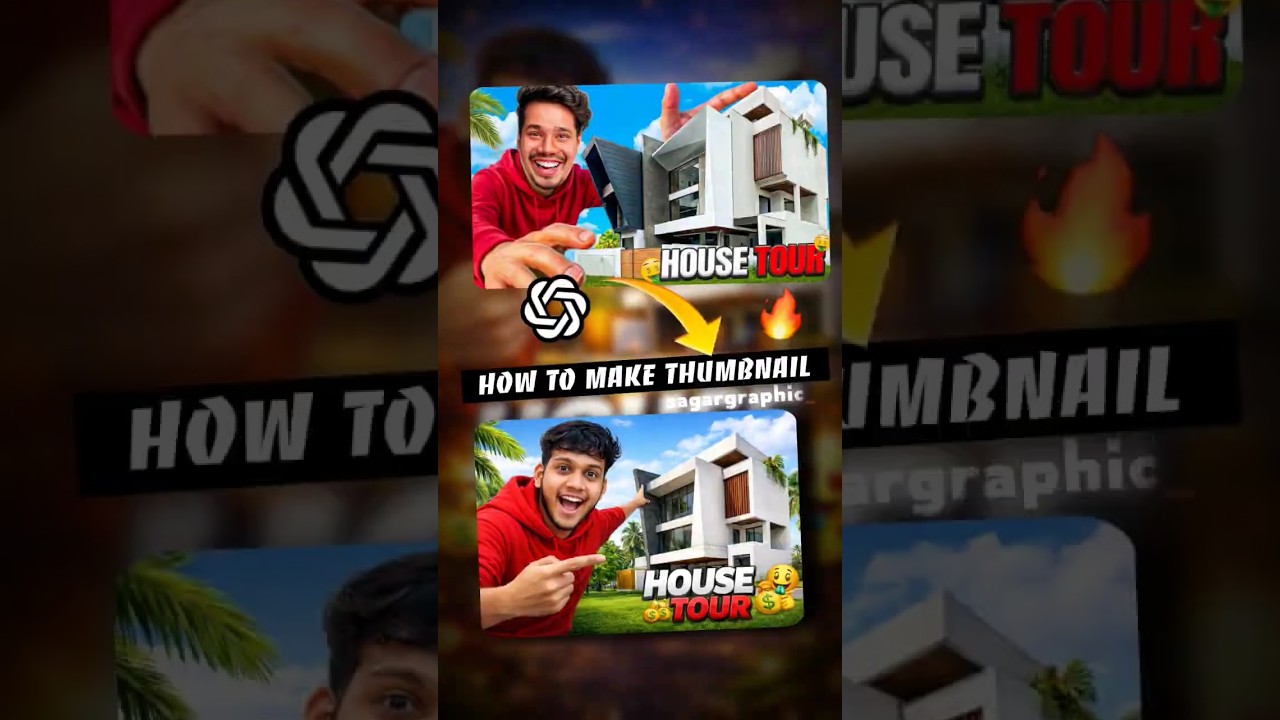 How To Make a Thumbnail using Chat GPT 👍🏻 | YouTube Thumbnail | Chat GPT