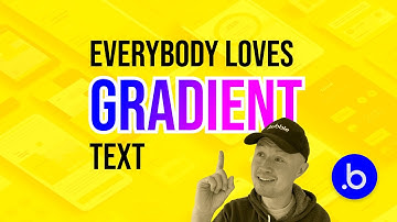 This cool trick will give your users GRADIENT TEXT powers in Bubble!