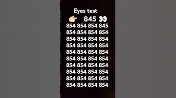 check your eyes and find the number 845 #geniusmindset #puzzle #mazesolving #puzzlefeed #logicpuzzl