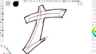 Graffiti Tutorials Letter T, How To Graffiti Letter T Like A Pro